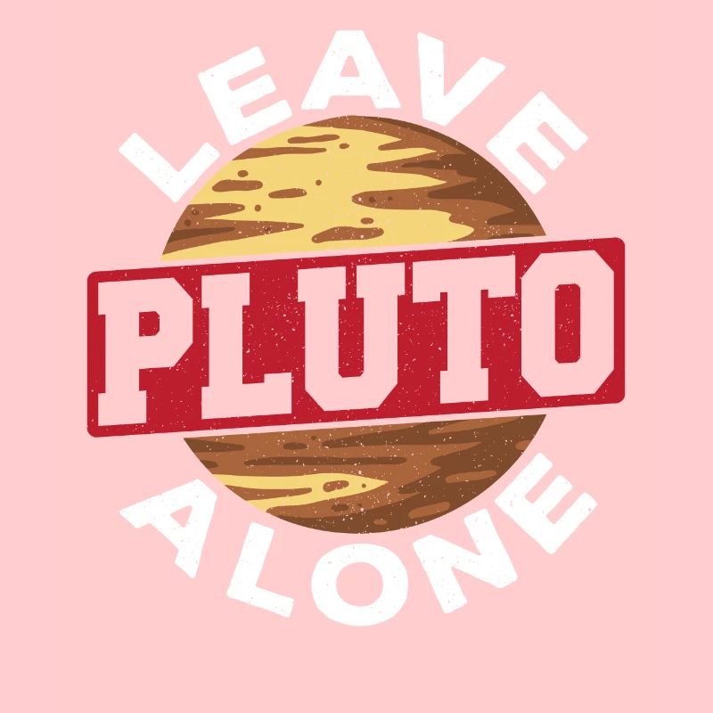 Lass Pluto in Ruhe Astronomie Sternbildkarte
