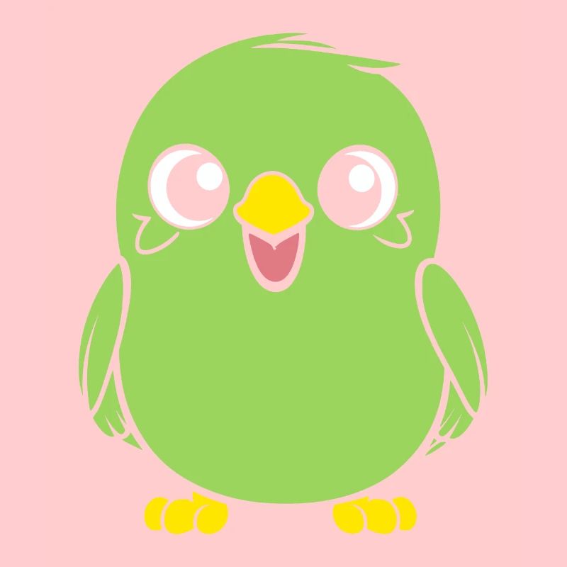 Cute little parakeet