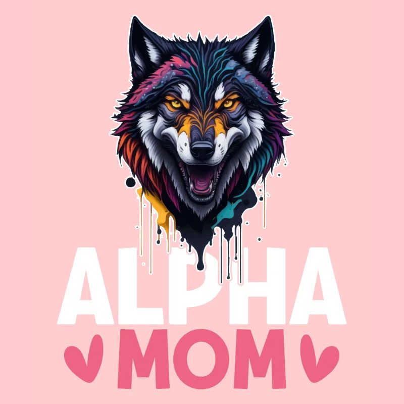 Weiblicher Alpha-Wolf