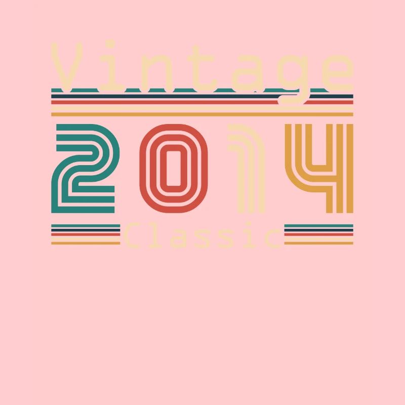 2014 Vintage Retro Geburtstagsgeschenk