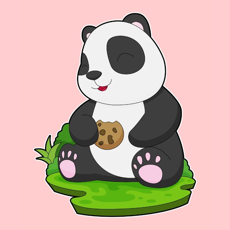 Panda Cookie