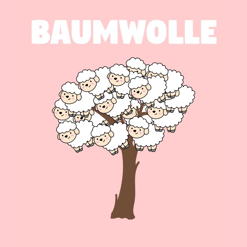 Baumwolle - Schafdesign