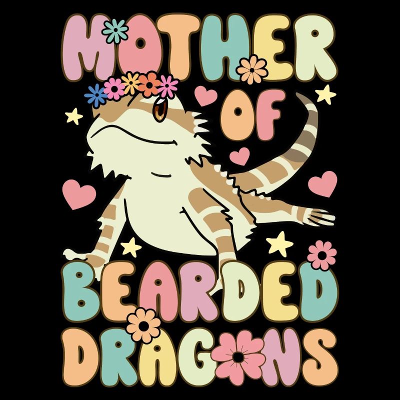 Mutter von Bartagamen Groovy Lizard Lover