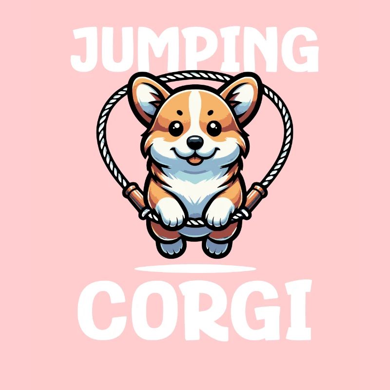 Jumping Corgi