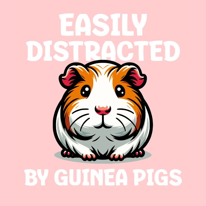 Facilement distrait par les cochons d’Inde