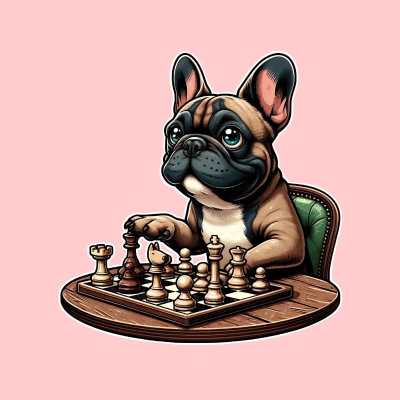 Bouledogue français d’échecs