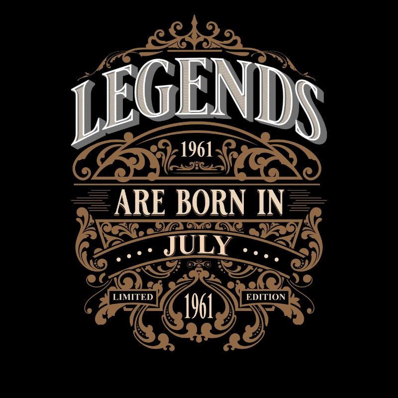 1961 Juli Geboren Geburtstag Geburtsjahr
