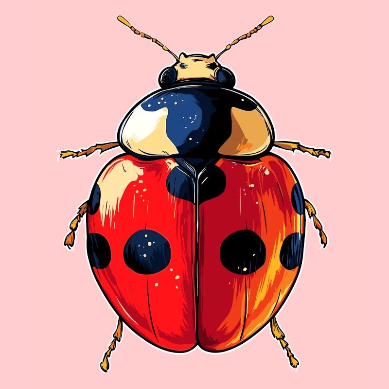 Ladybug Ladybug Insects Colorful Cute Ladybugs