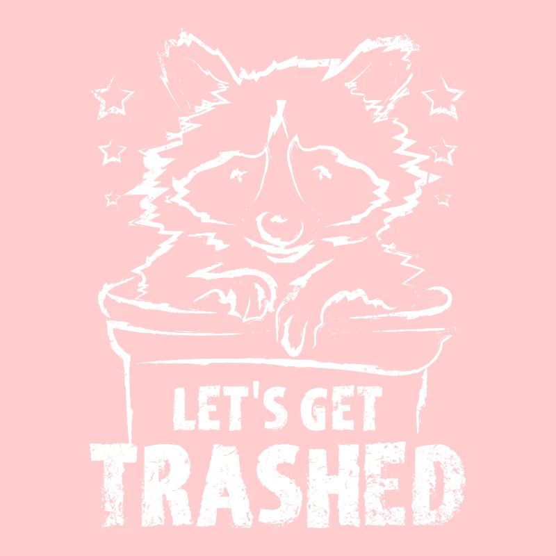 Let's get trashed raccoon