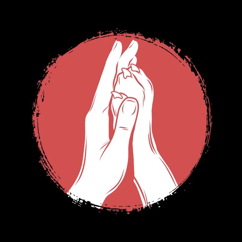 Hand + Hundepfote - High Five - Hunde Fan