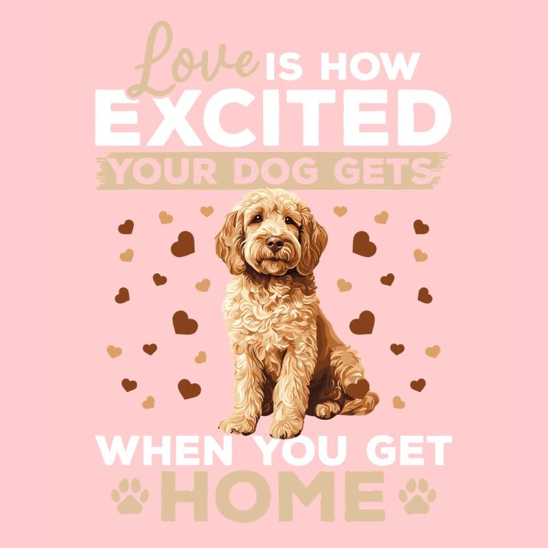 Propriétaire de chien Goldendoodle