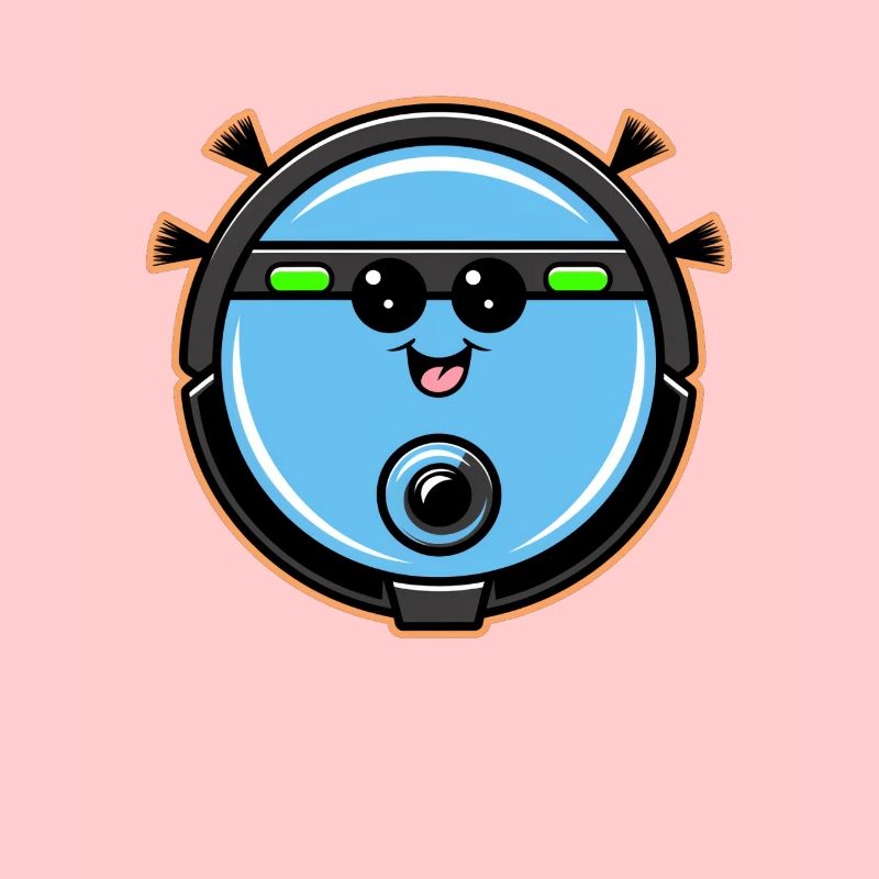 Cute Robot Vacuum Cleaner