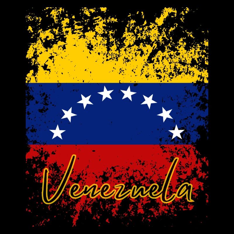 Drapeau vénézuélien, j’adore le Venezuela