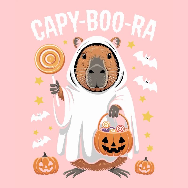 Capybara Halloween Capy-Boo-Ra Fun