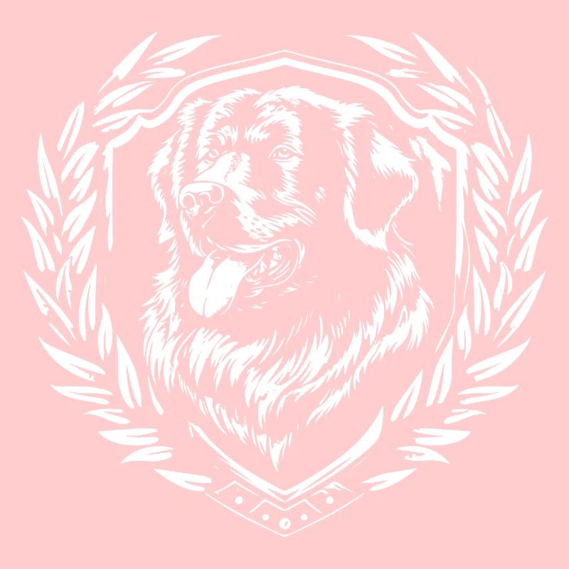 Wappenhund im Siegelkranz