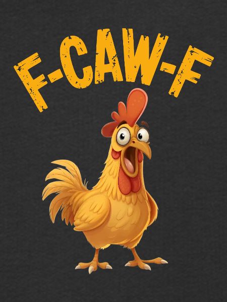 Sjov F-Caw-F Kylling Hane-meme