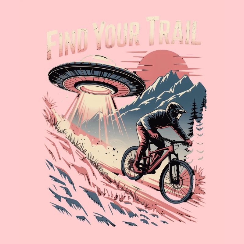 VTT, Descente, Action du cyclisme