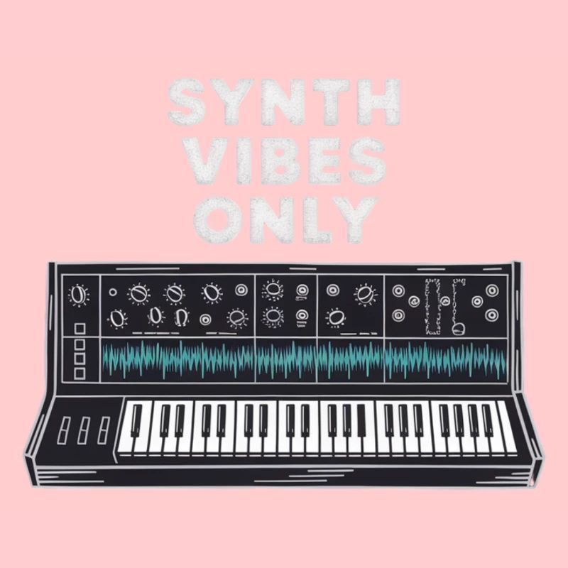 Retro Synth Vibes uniquement Conception de clavier