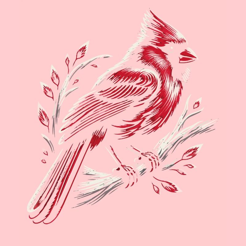 Kardinal Rotkardinal Vogel Roter Kardinal