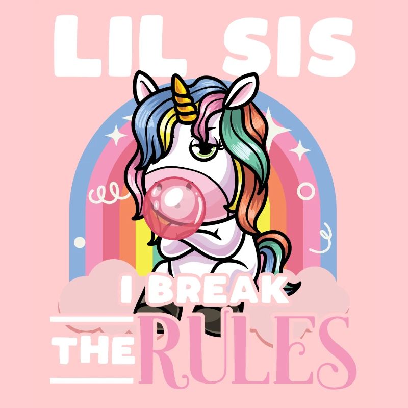 Jüngste Schwester Zwillingsschwester Einhorn