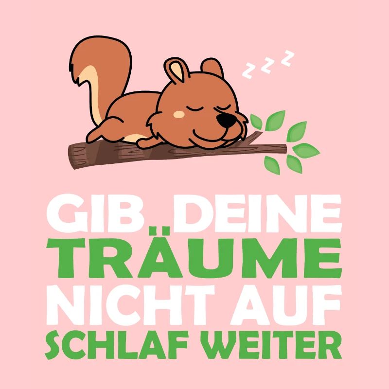 Schlafshirt Pyjama Schlafanzug Eichhörnchen