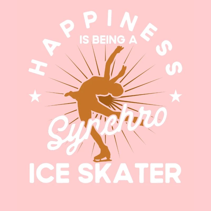 Synchro Group Figure Skater Skating