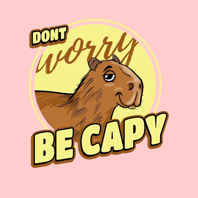 Capybara Rétro Capibara