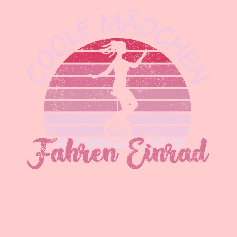 Einrad | Coole Mädchen fahren Einrad