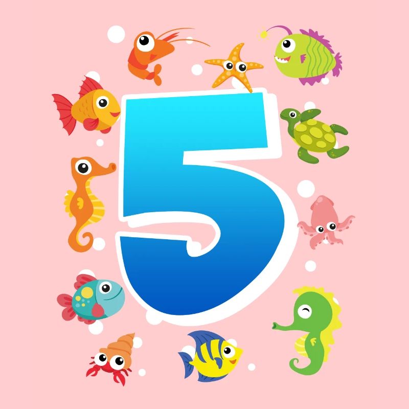 5ème anniversaire garçon 5 ans