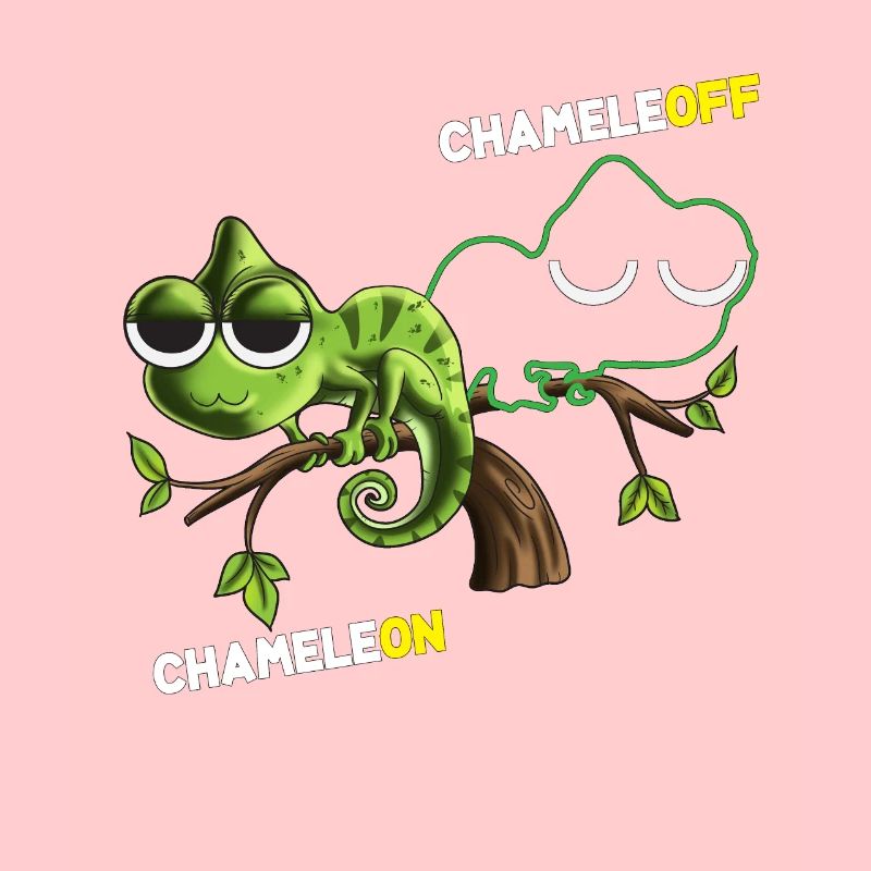 Chameleon Chameleoff Lichtschalter Tarnung Lizard