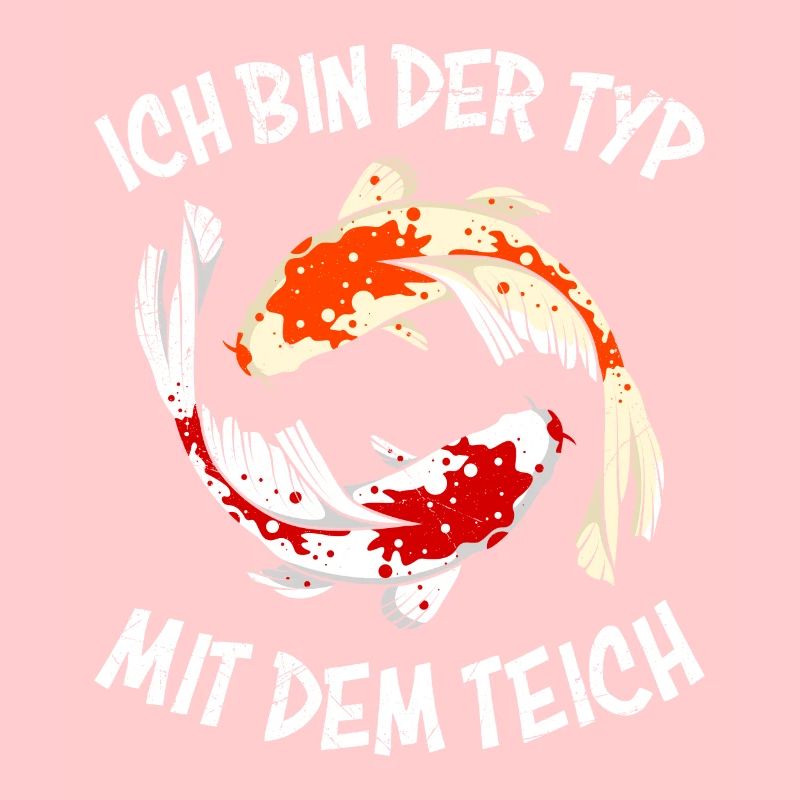 Ich bin der Typ mit dem Teich Koi Teich Koi