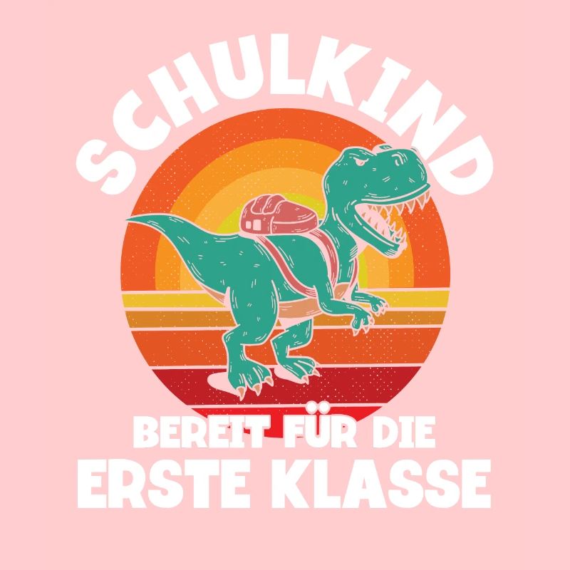 Dinosaurier Schulbeginn Schulanfänger Schulkind