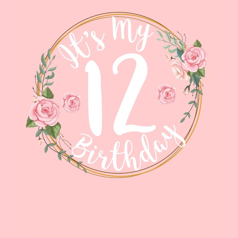 C’est mon 12e anniversaire préado de 12 ans pour fille