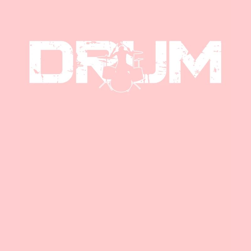 Drummer Drum Set Vintage Drum