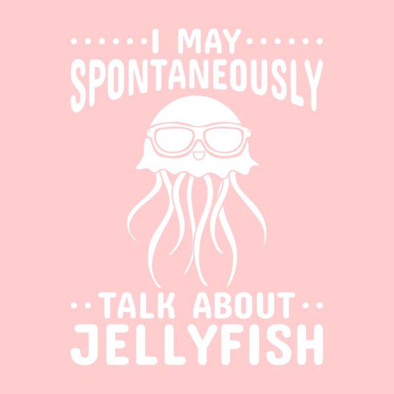 I can talk spontaneously about jellyfish