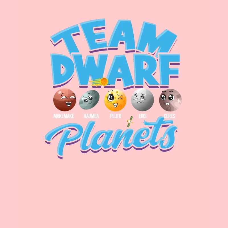 Équipe de planètes naines makemake haumea pluto eris -