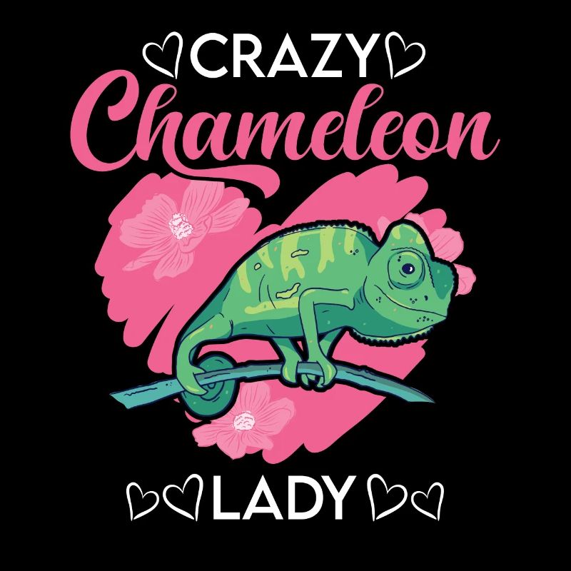 Crazy Chameleon Mme Crazy Chameleon lady