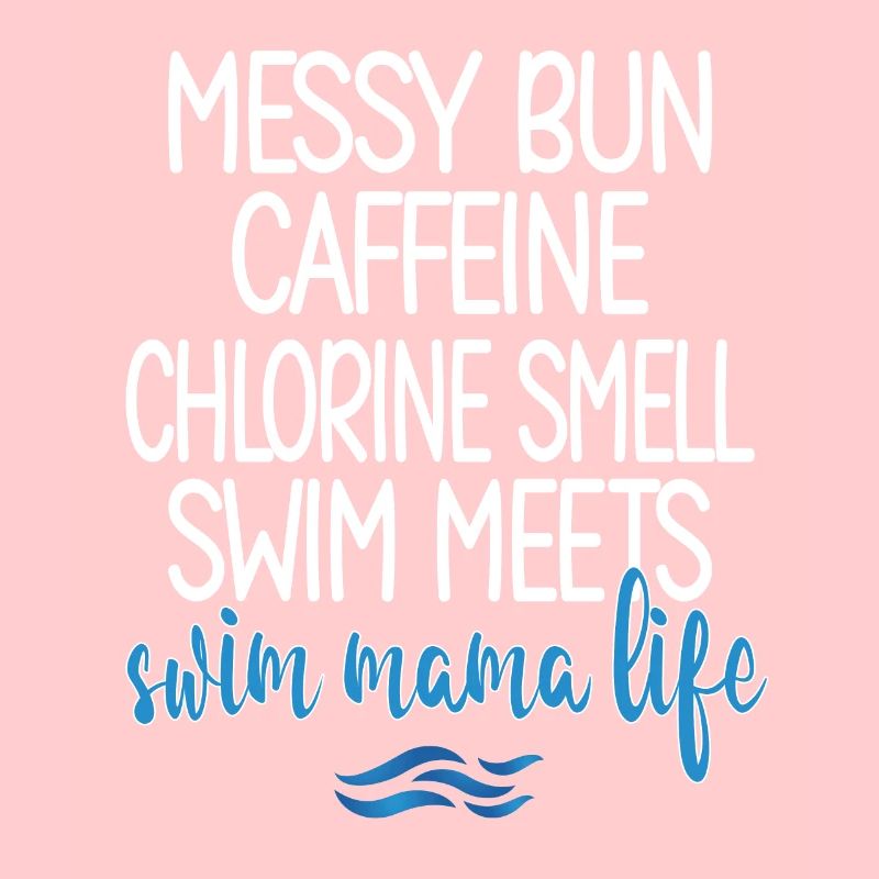 Schwimmmama Mama Eines Schwimmers Schwimm-Mutter