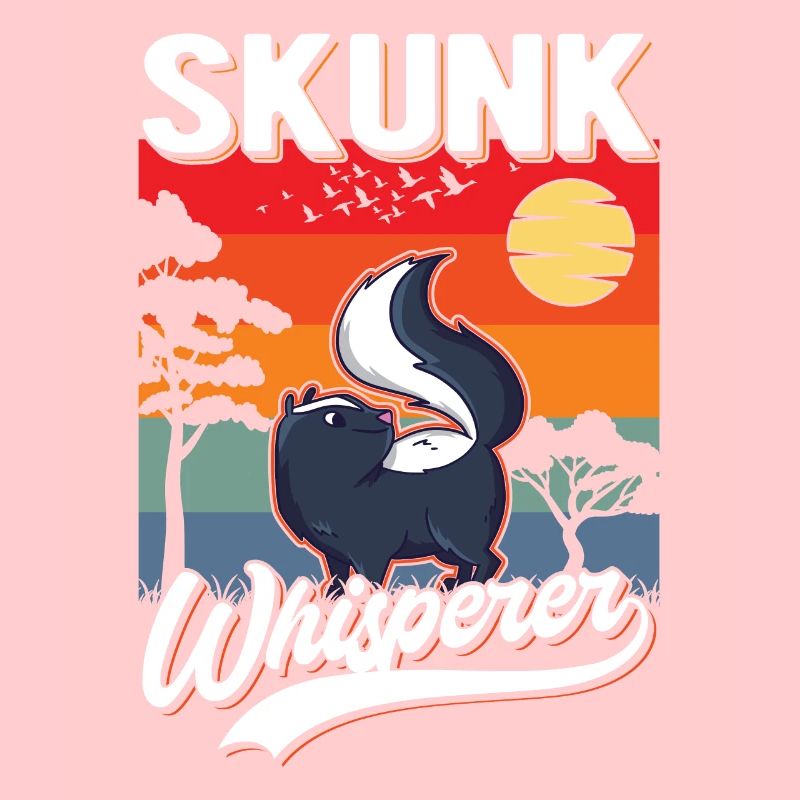 Stinktier Flüsterer Skunk Whisperer