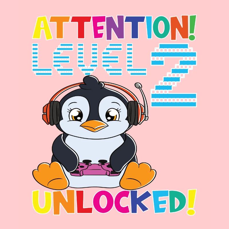 Attention Level 2 Unlocked Birthday