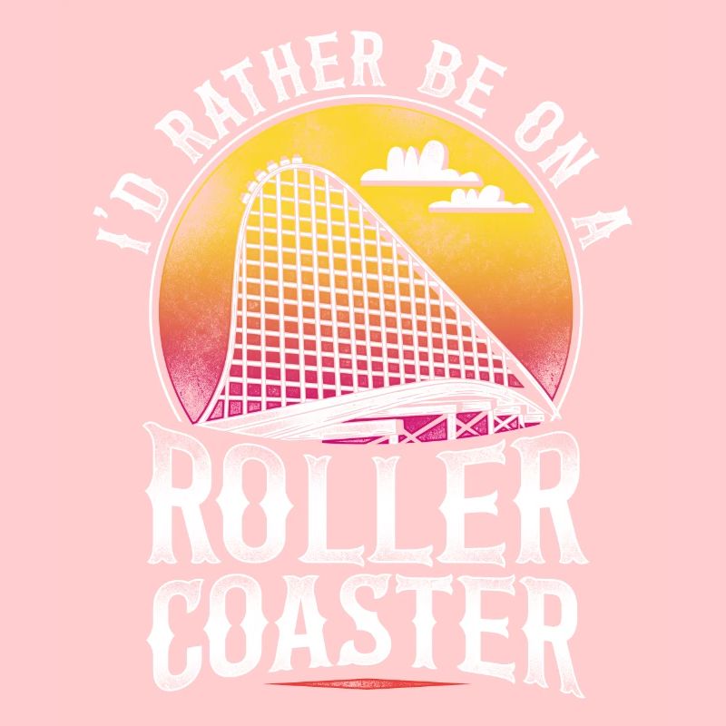 Roller Coaster Vintage Retro J’aurais
