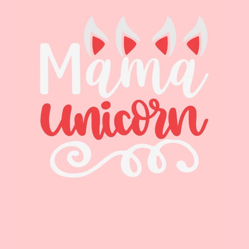 Mama Einhorn Licorne