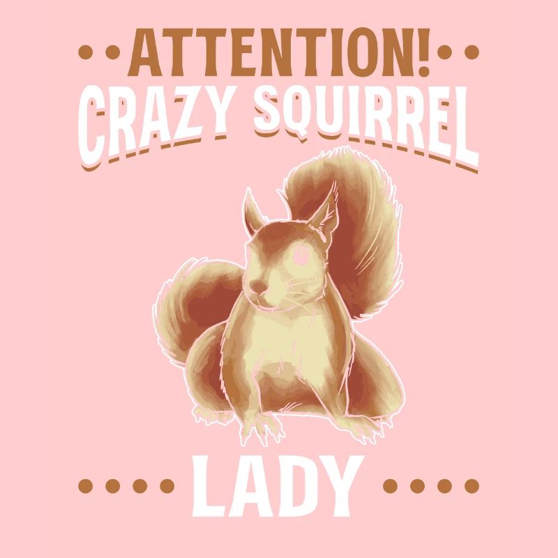 Eichhörnchen Écureuil fou Lady Eichhörnchen