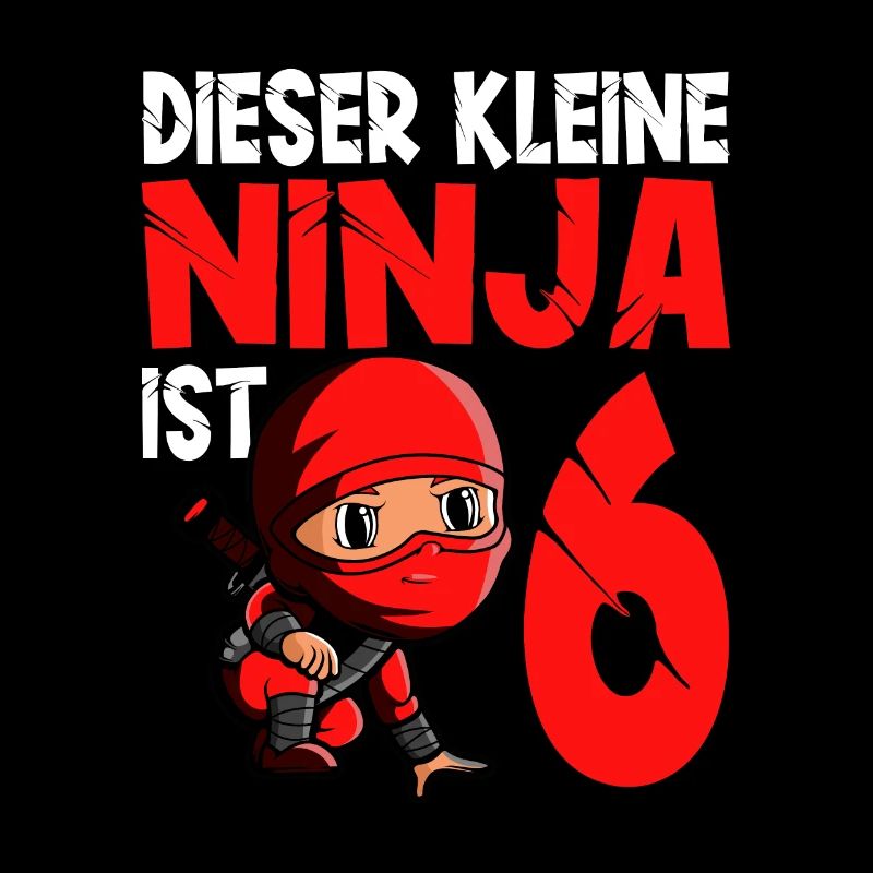 Kostüm Ninja 6. Geburtstag Junge