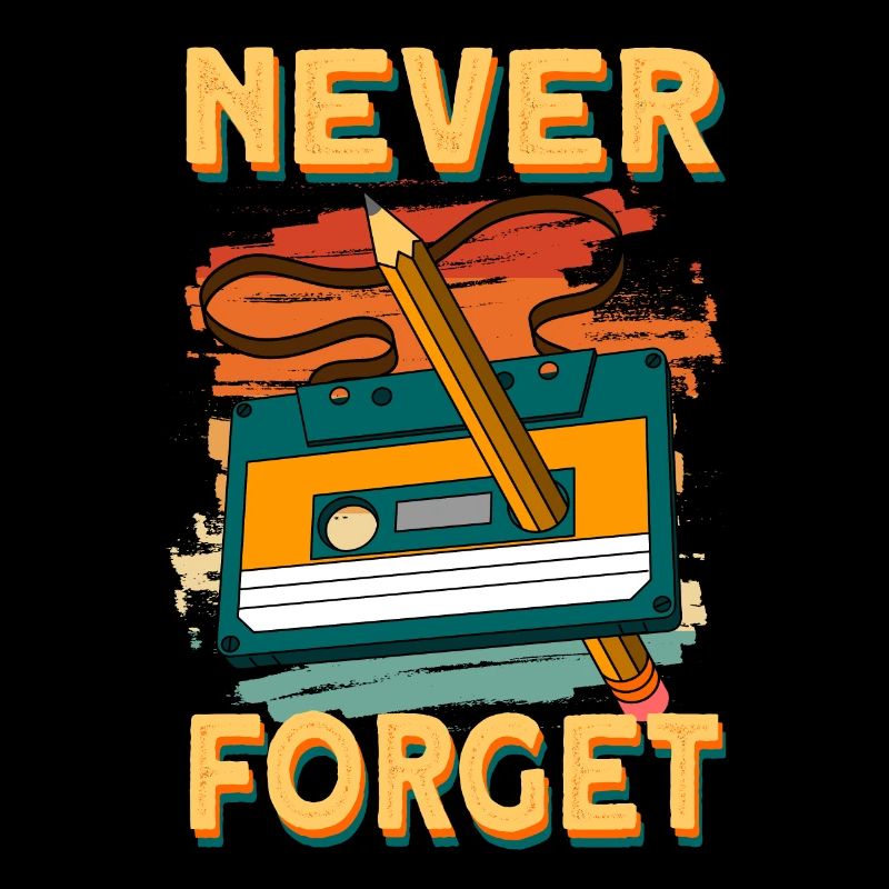 Retro Cassette 80s 90s Vintage Music Cassette