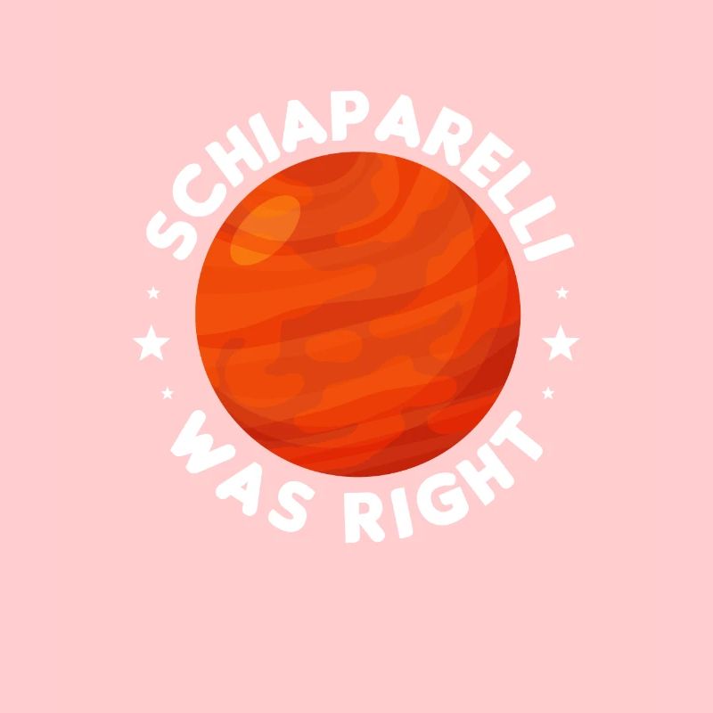 Mars Roter Planet Raumfahrt Astronaut Geschenk