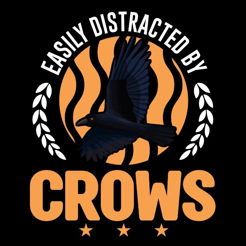Facilement distrait par Crows Crow Raven Raven Crow