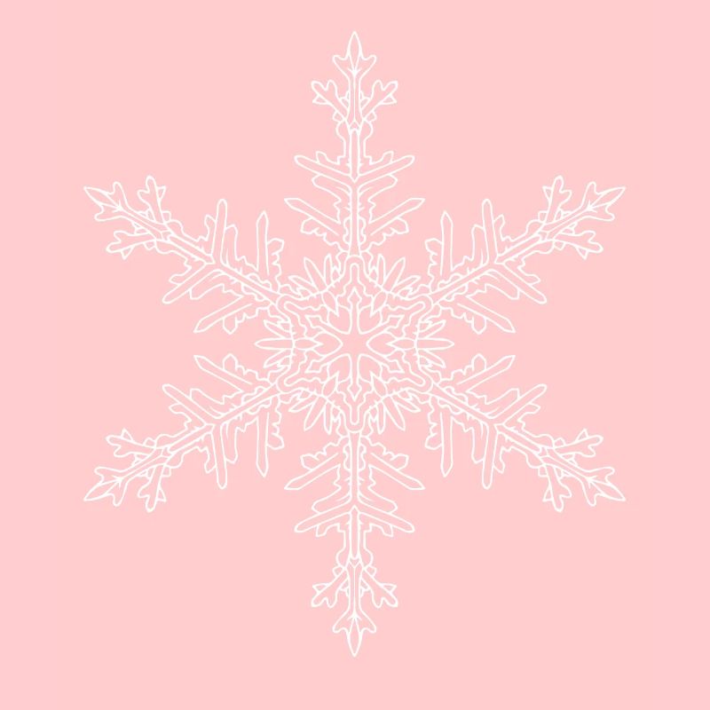 Mandala flocon de neige