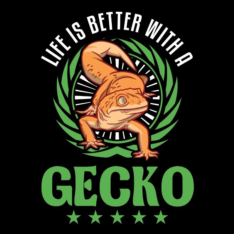 La vie est meilleure avec un gecko Gecko Leopard