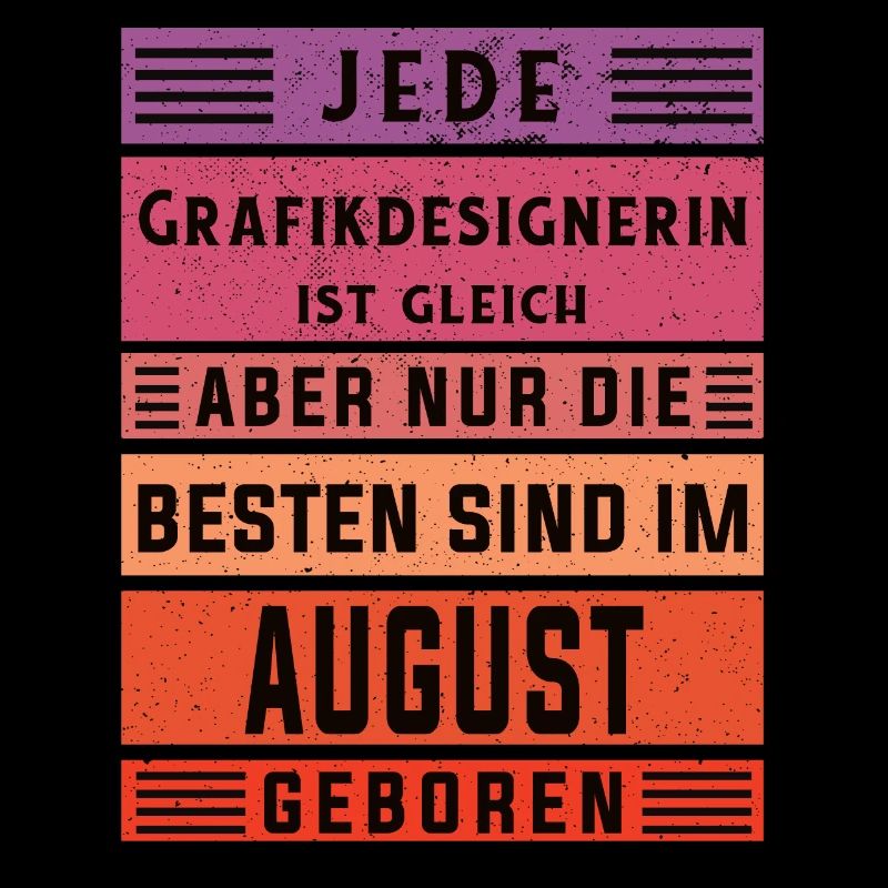 Illustrator Geburtstag August geboren